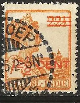 Niederländisch-Indien 1921 - Mi 133 - YT 126 - Königin Wilhelmine