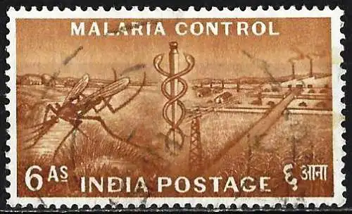 Indien 1955 - Mi 245 - YT 67 - Kampf gegen Malaria