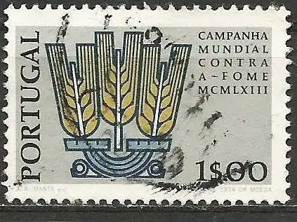 Portugal 1963 - Mi 935 - YT 916 - Kampagne gegen den Hunger
