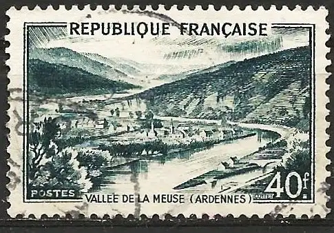 Frankreich 1949 - Mi 859 - YT 842A - Maastal