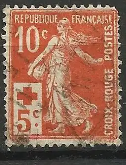 Frankreich 1914 - Mi 126 - YT 147 - Säerin
