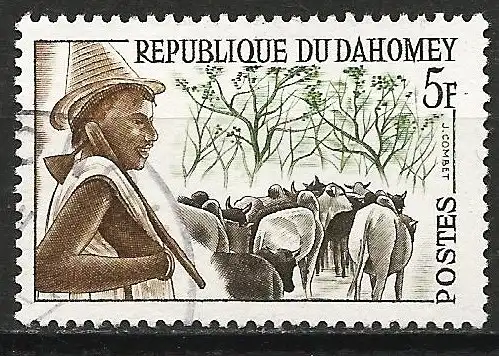 Dahomey 1963 - Mi 202 - YT 181 - Schäfer
