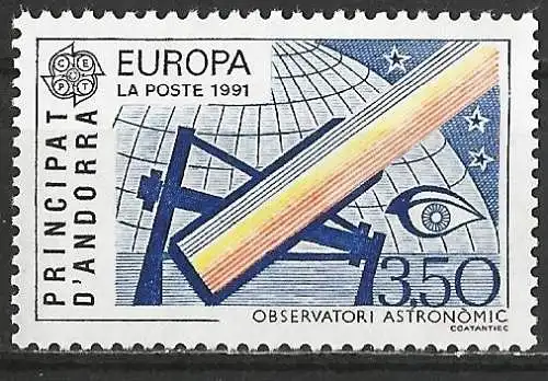 Andorra 1991 - Mi 424 - YT 403 - Europa CEPT - MNH**