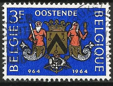 Belgien 1964 - Mi 1345 - YT 1285 - Wappen von Ostende