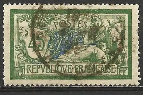 Frankreich 1906 - Mi 122x - YT 143 - Merson