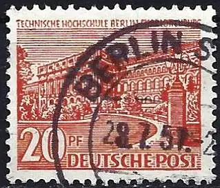 Berlin 1949 - Mi 49 - YT 35 - Technische Hochschule