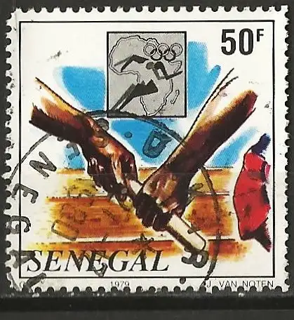 Senegal 1980 - Mi 710 - YT 522 - Leichtathletik :Afrikanische Spiele