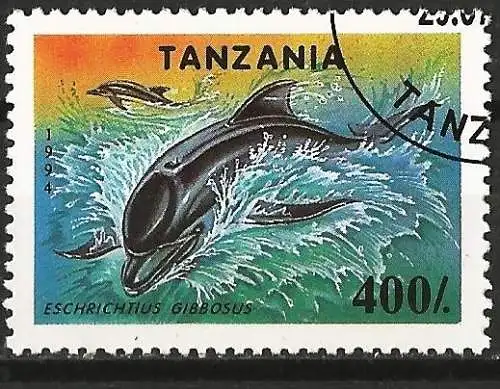Tansania 1994 - Mi 1780 - YT 1659 - Delphin