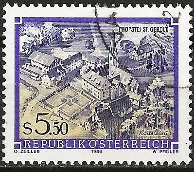 Österreich 1986 - Mi 1859 - YT 1688 - Kloster von St. Gerold