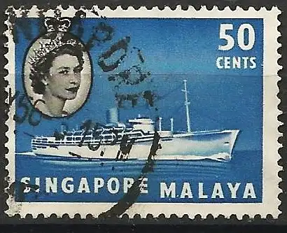 Singapur 1955 - Mi 39 - YT 39 - Passagierschiff