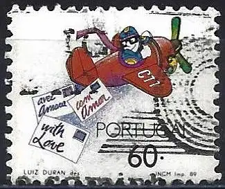 Portugal 1989 - Mi 1776 - YT 1754 - Flugzeug