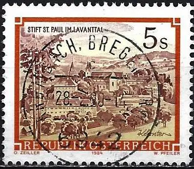Österreich 1985 - Mi 1827 - YT 1656 - Kloster St. Paul, Lavanttal