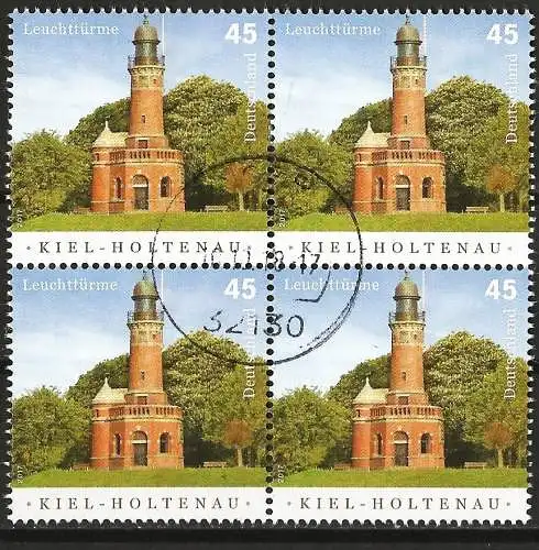 Deutschland BDR 2017 - Mi 3316 - YT 3101 - Leuchtturm von Kiel-Holtenau  