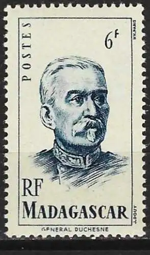 Madagaskar 1946 - Mi 401 - YT 314 - General Duschene - MNH**