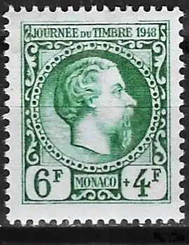 Monaco 1948 - Mi 338 - YT 301 - Prinz Karl III - MH*