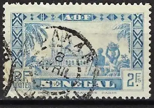 Senegal 1935 - Mi 143 - YT 133 - Moschee von Dorbel 