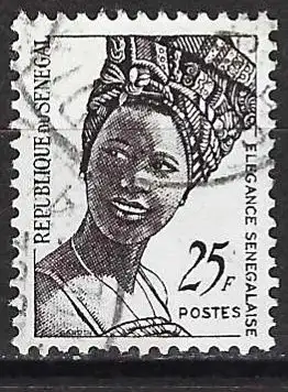 Senegal 1972 - Mi 494 - YT 371 - Senegalesische Eleganz