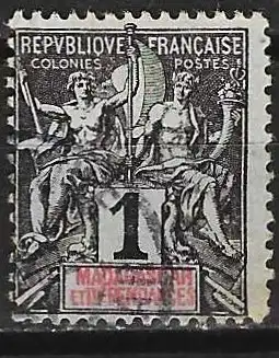 Madagaskar  1896 - Mi 28 - YT 28 