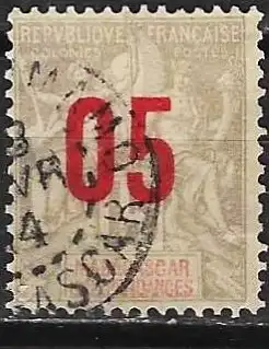 Madagaskar 1912 - Mi 91 I - YT 111 