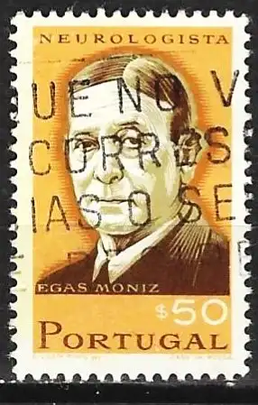 Portugal 1966 - Mi 1016 - YT 997 - Antonio Egas Moniz