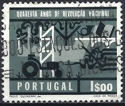 Portugal 1966 - Mi 1003 - YT 984 - Die Entwicklung Portugals