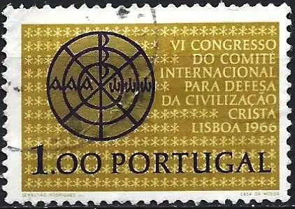 Portugal 1966 - Mi 1000 - YT 981 - Kongress des Christentums