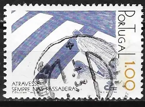 Portugal 1978 - Mi 1397 - YT 1377 - Sicherheit auf der Straße