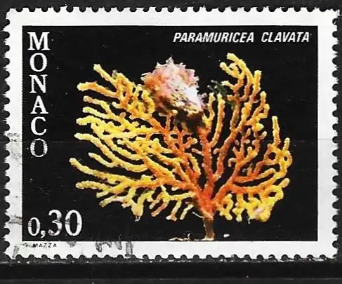 Monaco 1980 - Mi 1453 - YT 1257 - Fauna des Mittelmeers