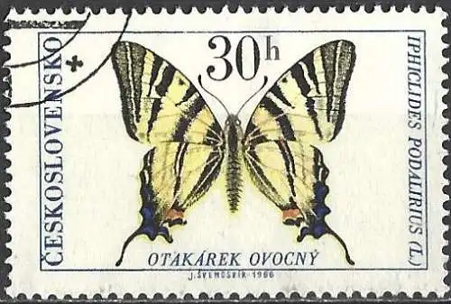 Tschechoslowakei 1966 - Mi 1611 - YT 1483 - Schmertterling