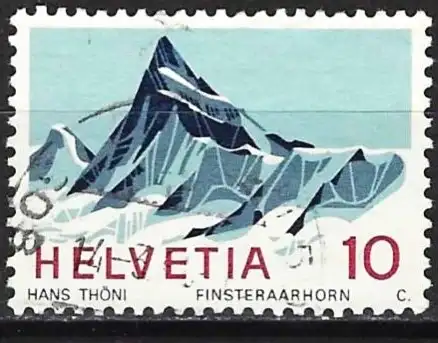 Schweiz 1966 - Mi 842 - YT 775 - Berg Finsteraarhorn