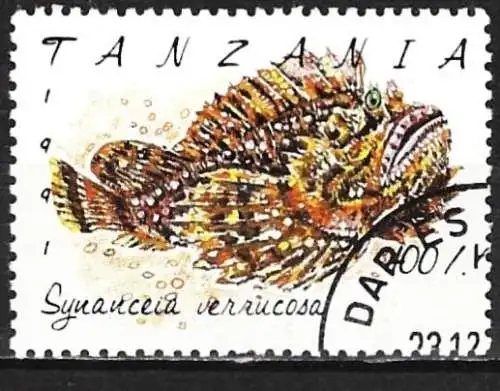 Tansania 1991 - Mi 1045 - YT 852 - Steinfisch