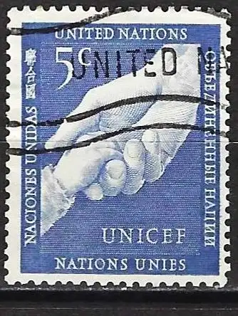 UNO - New York 1951 - Mi 5 - YT 5 - UNICEF