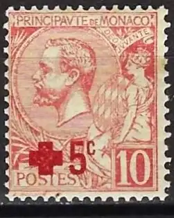 Monaco 1914 - Mi 26 - YT 26 - Fürst Albert I - MH*