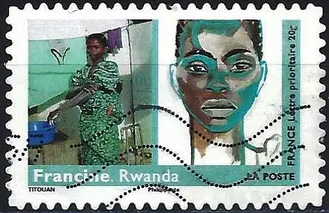 Frankreich 2009 – Mi 4627 - YT Ad 281 - Frau der Welt von Titouan Lamazou