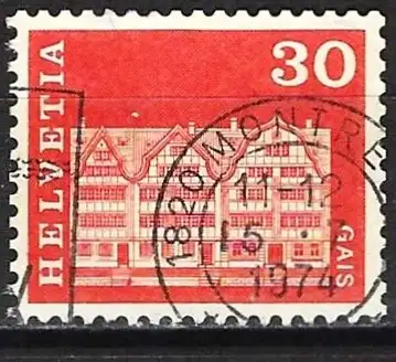 Schweiz 1968 - Mi 882 - YT 819 - Dorfplatzhäuser, Gais
