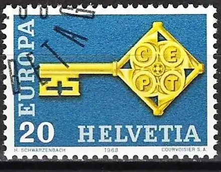 Schweiz 1968 - Mi 871 - YT 806 - Europa CEPTT