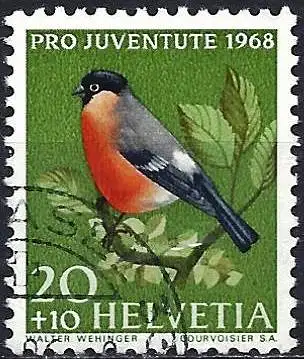 Schweiz 1968 - Mi 892 - YT 825 - Vogel