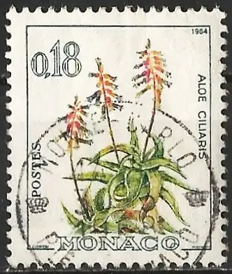 Monaco 1964 - Mi 776 - YT 541A - Blumen