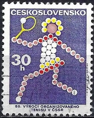 Tschechoslowakei 1973 - Mi 2121 - YT 1966 - Tennis