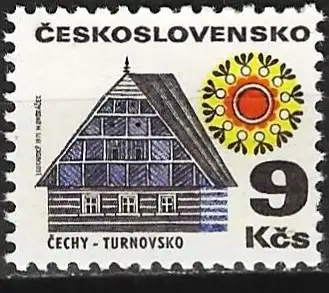 Tschechoslowakei 1971 - Mi 1991x - YT 1838 - Volkstümliche Architektur - MNH**