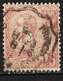 Monaco 1891 - Mi 15 - YT 15 - Prinz Albert I