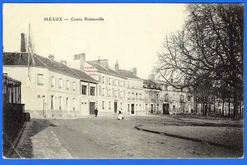 [Ansichtskarte] Frankreich - Seine & Marne ( 77 ) Meaux : Die Straße Peinteville. 