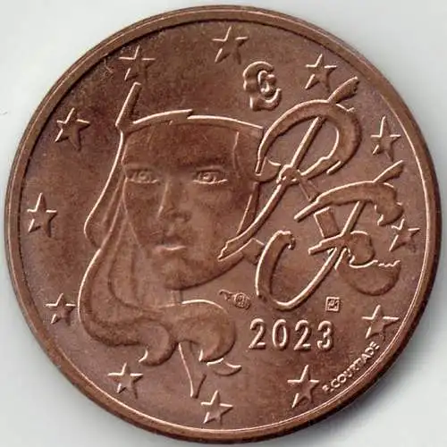 Frankreich: 5-Cent-Münze – 2023