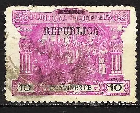 Portugal 1911 - Mi 191 - YT 194 - Vasco de Gama