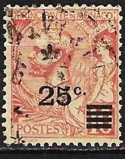 Monaco 1922 - Mi 52 - YT 52 - Prínz Albert I