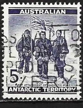 Australisches Antarktisgebiet 1961 - Mi 6 - YT 6 - Shackleton-Expedition zum Südmagnetpol