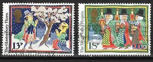 Großbritannien 1986 - Mi 1091 & 1092 - YT 1247 & 1248 - Weihnachten