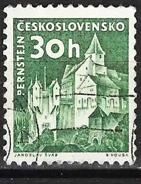 Tschechoslowakei 1960 - Mi 1188 - YT 1071 - Schloss von Pernstyn