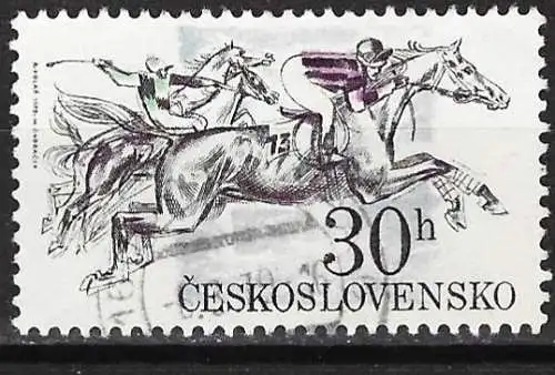 Tschechoslowakei 1978 - Mi 2471 - YT 2299 - Pferdesport