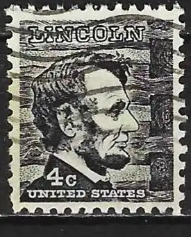 USA 1965 - Mi 893 Ax - YT 795A - Präsident Abraham Lincoln